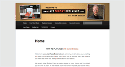 Desktop Screenshot of jazztheoryexplained.com